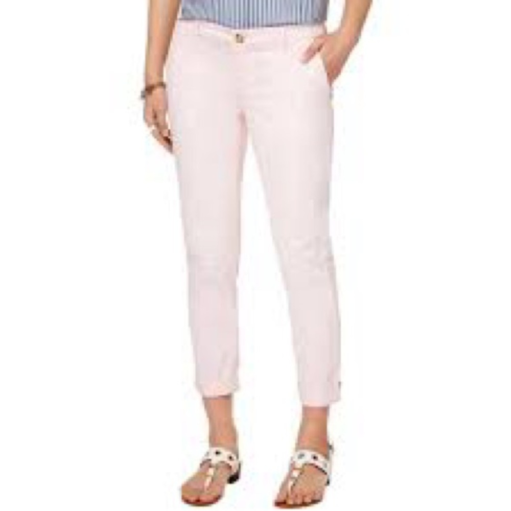Tommy Hilfiger Light Pink Cropped Pants